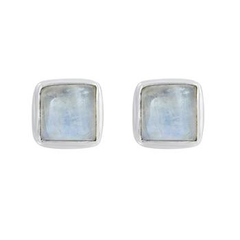 Multicolor Moonstone 925 Sterling Silver Earrings 1