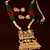 Matte Finish Kundan Embellished Designer Neckpiece 317FNN162