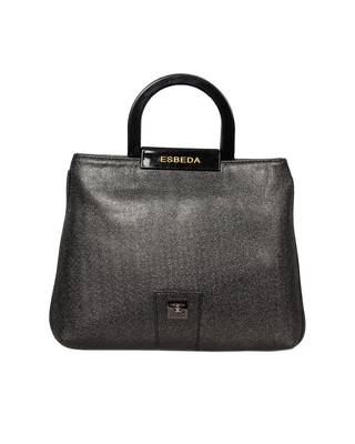 Esbeda Grey Color Medium Size Embellished Armbag For Women 1