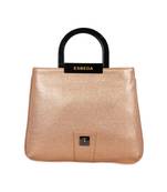 Gold Color Medium Size Embellished Armbag For Women