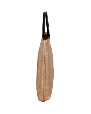 Gold Color Medium Size Embellished Armbag For Women 4