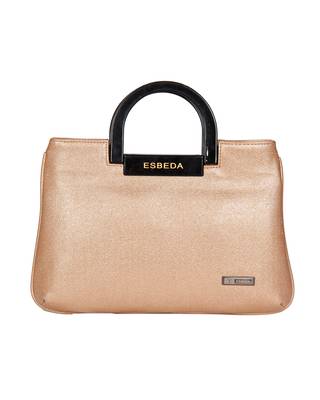 Esbeda Gold Color Medium Size Embellished Armbag For Women 1
