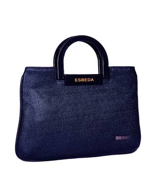 Esbeda Blue Color Medium Size Embellished Armbag For Women 2