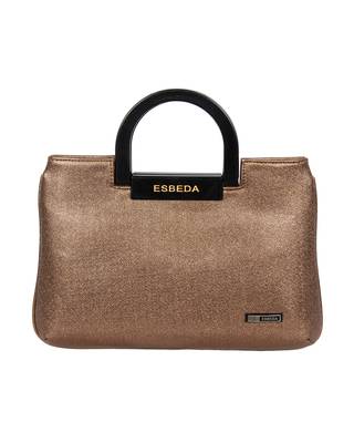 Esbeda Tan Color Medium Size Embellished Armbag For Women 1