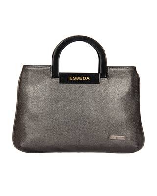 Esbeda Grey Color Medium Size Embellished Armbag For Women 1