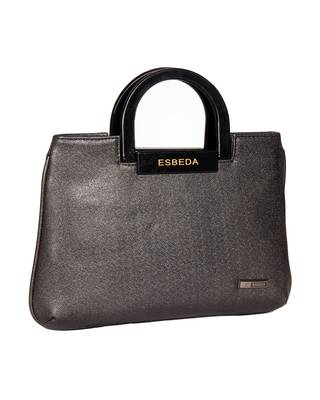 Esbeda Grey Color Medium Size Embellished Armbag For Women 2