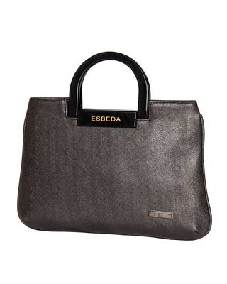 Esbeda Grey Color Medium Size Embellished Armbag For Women 3