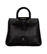 Black Color Medium Size Embellished Armbag For Women