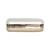 Esbeda Gold Color Solid Pattern Glitter box clutch For Women