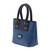 Esbeda Blue Solid Pu Synthetic Material Handbag For Women