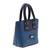 Esbeda Blue Solid Pu Synthetic Material Handbag For Women