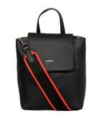 Black Color Medium Size Solid Suede Design Handbag For Women