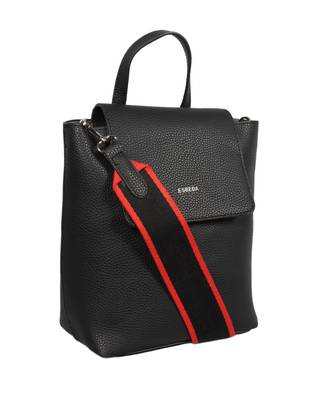 Black Color Medium Size Solid Suede Design Handbag For Women 3