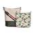 Esbeda Beige Color Magnet Closure Floral Pouch Handbag For Women