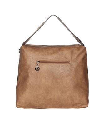 Esbeda Brown Color Emboss Pattern Gypsy Hobo bag For Women 4