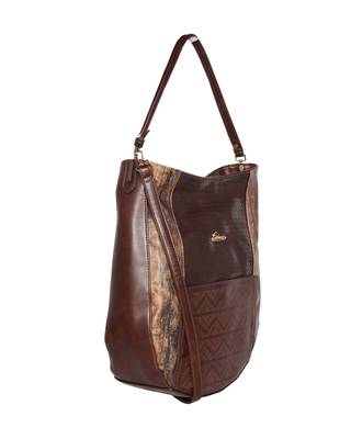Esbeda Coffee Color Printed Pattern wandler Handbag For Women 3