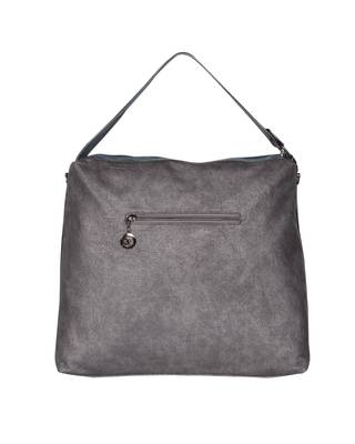 Esbeda Dark Grey Color Emboss Pattern Gypsy Hobo bag For Women 7