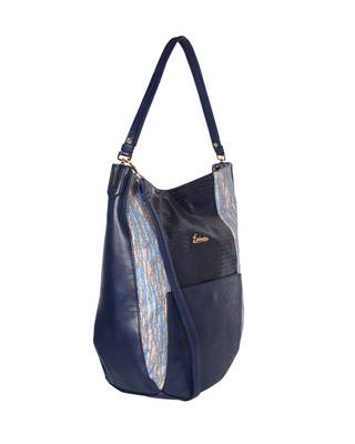 Esbeda Blue Color Printed Pattern wandler Handbag For Women 3
