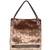 Esbeda Coffee Color Solid Pattern upholstery Square shaped Handbag For Women