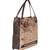 Esbeda Coffee Color Solid Pattern upholstery Square shaped Handbag For Women