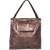 Esbeda Coffee Color Solid Pattern upholstery Square shaped Handbag For Women
