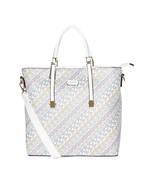 Esbeda White Color Printed Pattern Logo font handbag For Women