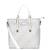 Esbeda White Color Printed Pattern Logo font handbag For Women