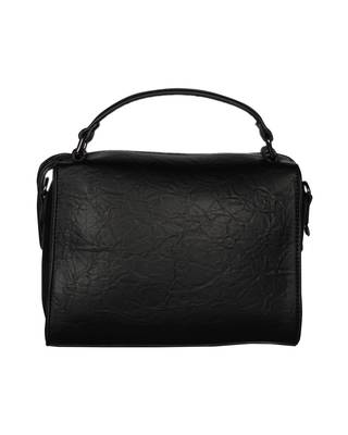 Esbeda Black Color Solid Pattern Peperish Handbag For Women 5