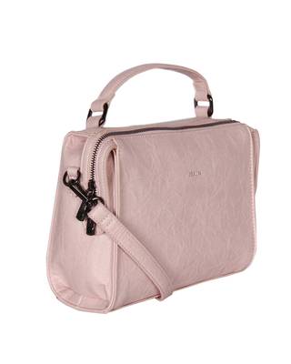 Esbeda Pink Color Solid Pattern Peperish Handbag For Women 4