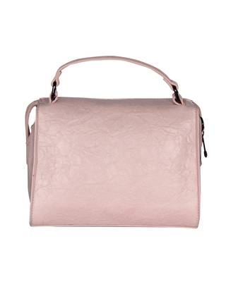 Esbeda Pink Color Solid Pattern Peperish Handbag For Women 5