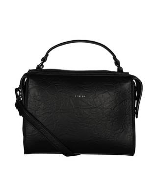 Esbeda Black Color Solid Pattern Peperish Handbag For Women 2
