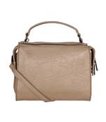 Esbeda Beige Color Solid Pattern Peperish Handbag For Women