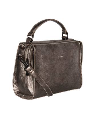 Esbeda Grey Color Solid Pattern Peperish Handbag For Women 4