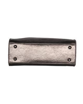Esbeda Grey Color Solid Pattern Peperish Handbag For Women 9