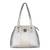 Esbeda Silver Color Solid Pattern Handbag For Women
