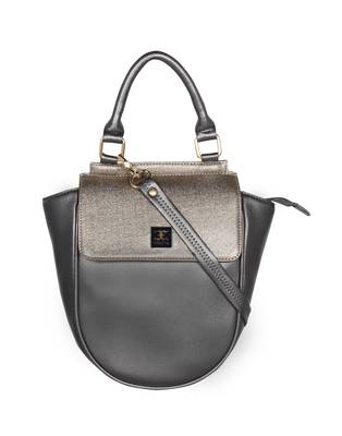 Esbeda Grey Color Cinhetic saddle Handbag For Women 2