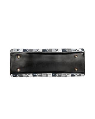 Esbeda Black Color Logo Print Handbag For Women 6