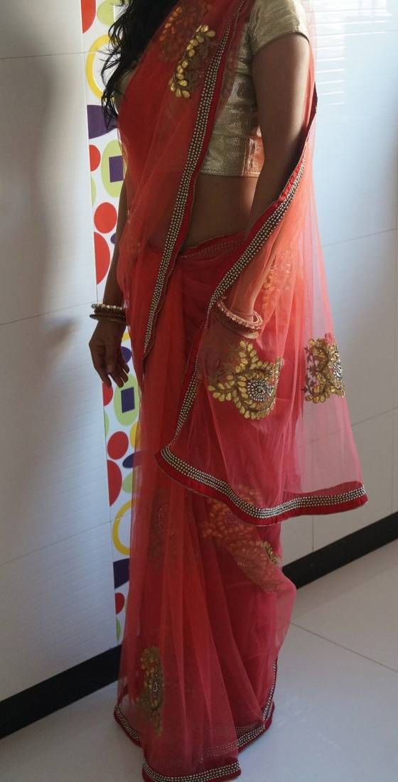 Fancy Net saree