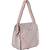 Esbeda Pink Color Printed Logo font handbag For Women