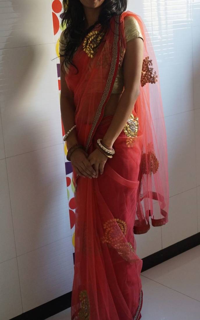 Fancy Net saree