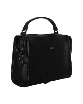 Esbeda Black Color Solid Pattern Peperish Handbag For Women 10