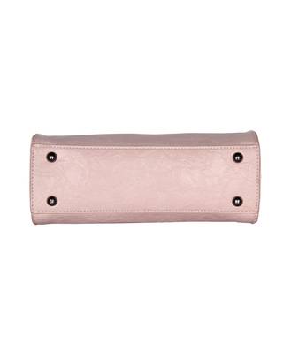 Esbeda Pink Color Solid Pattern Peperish Handbag For Women 12
