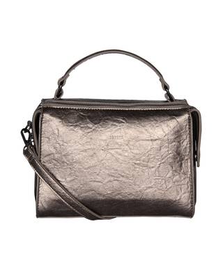 Esbeda Grey Color Solid Pattern Peperish Handbag For Women 3