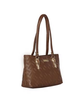 Esbeda Chiku Color Embossed Textured Handbag For Women 4