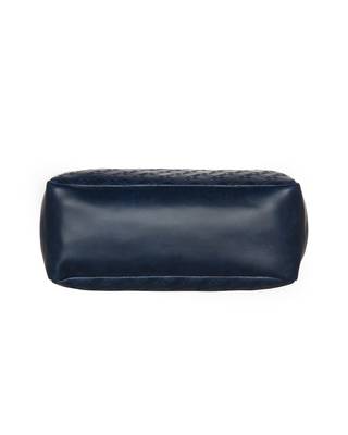 Esbeda Blue Color Embossed Textured Handbag For Women 9