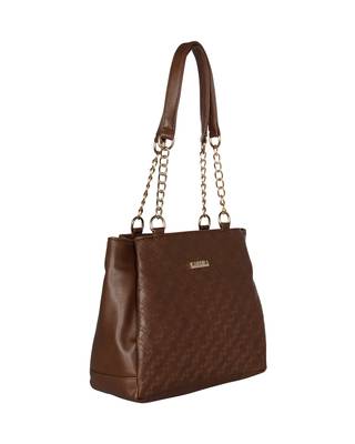 Esbeda Chiku Color Embossed Textured Handbag For Women 7