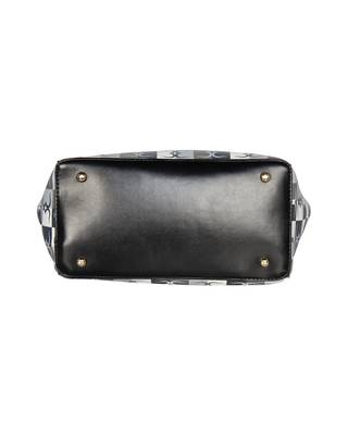 Esbeda Black Color Logo Print Handbag For Women 12