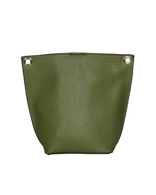 Esbeda Green Color Solid Pattern Suede handbag For Women 7