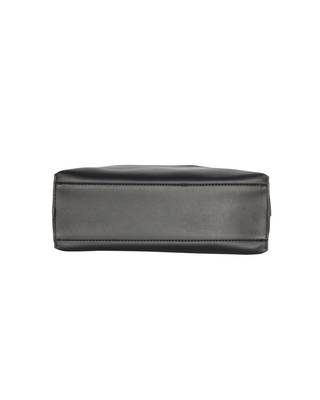 Esbeda Black Color Solid Pattern Suede handbag with pouch For Women 6
