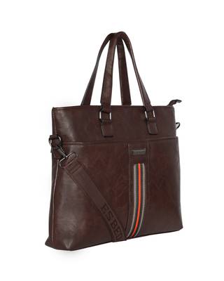 Esbeda Coffee Color Regular Size Voyagar Laptopbag For Men 3